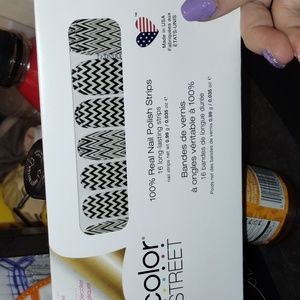 Color Street Manicure keep calm and chevron